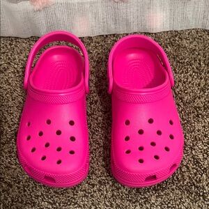 Kids Pink Crocs